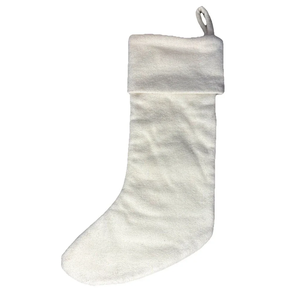 Crate & Barrel Arctic Friend Fox Christmas Stocking by Joan Anderson 21